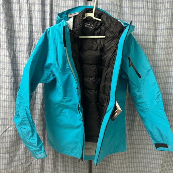 Arc'teryx Hardshell Down Jacket Size L - Picture 3 of 11